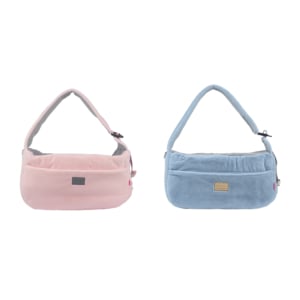 絨毛舒適寵物斜挎包