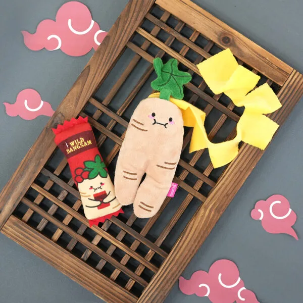 人參禮盒多功能藏食發聲玩具