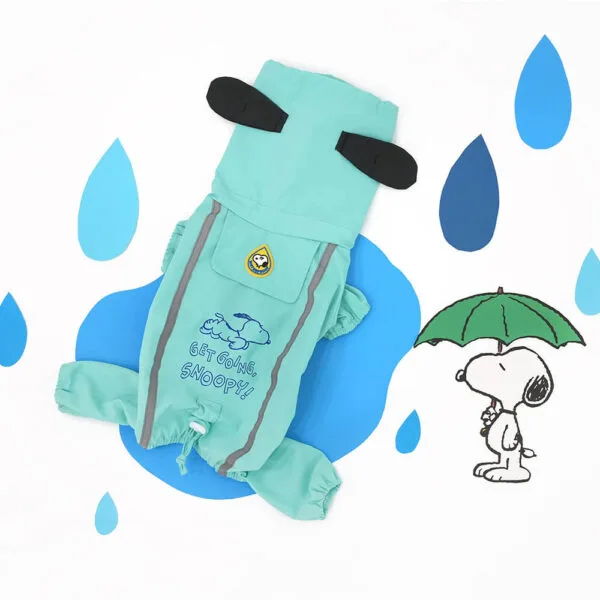 史努比輕薄反光雨衣