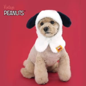 史努比造型寵物頭套