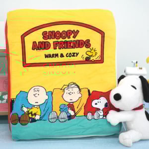 史努比溫馨故事書寵物睡墊